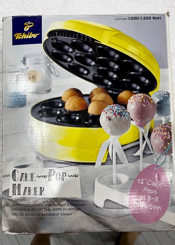 Tchibo Sarı Cake Pop Maker