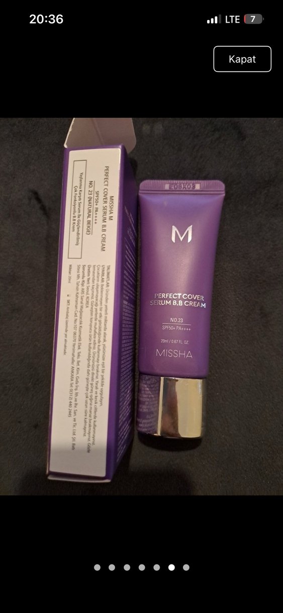 MISSHA M Perfect Cover Serum BB Krem No.23 - Görsel 5