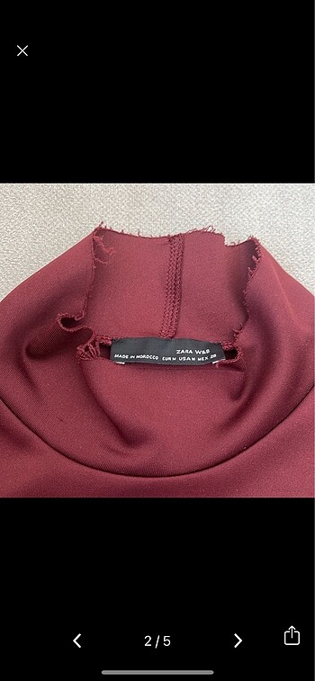 m Beden bordo Renk Bordo bluz