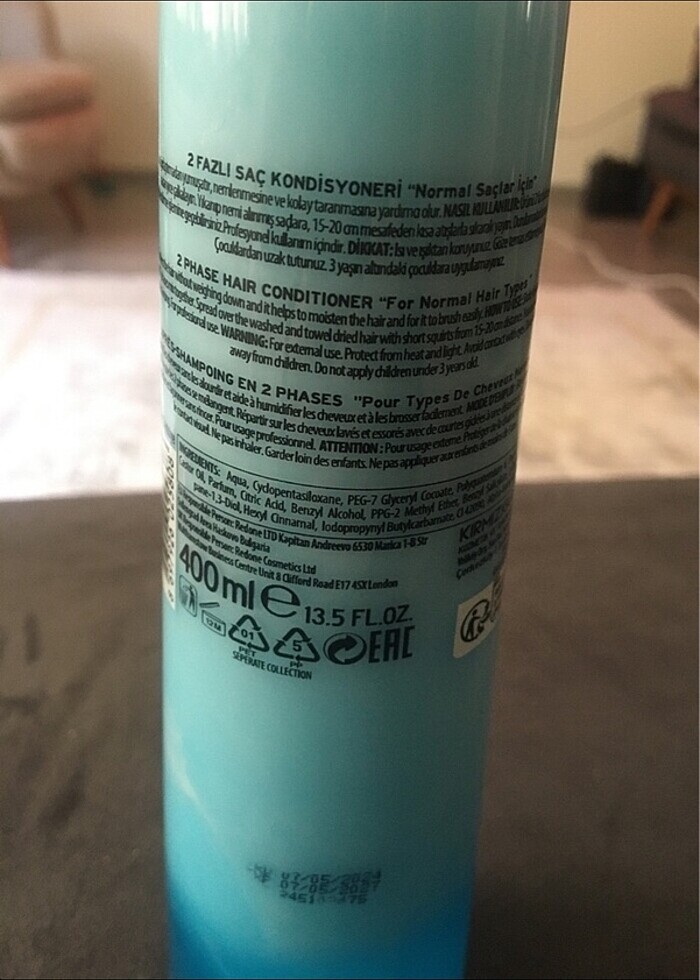 Redist mavi Fön suyu - Görsel 4