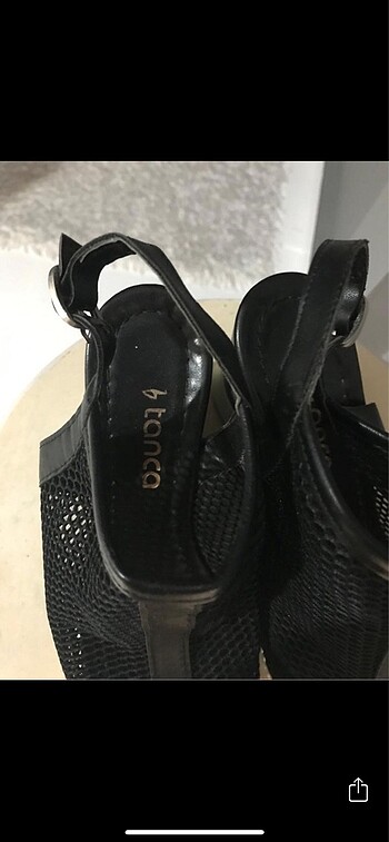 38 Beden siyah Renk Fileli ayakkabı