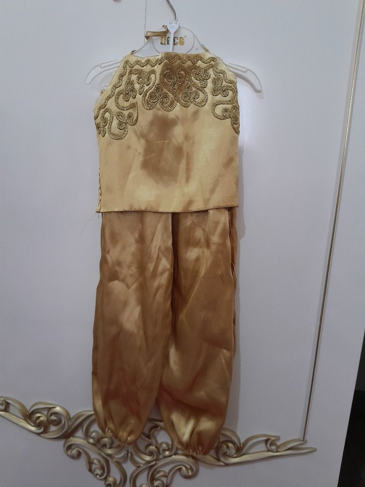 Kırmızı Nakışlı Çocuk Klasik Takım - Görsel 2