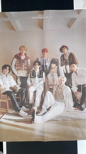 Beden Renk Ateez membership kit