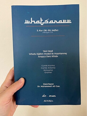 Whatsarapp kitabı Arapça hazırlık kitabı
