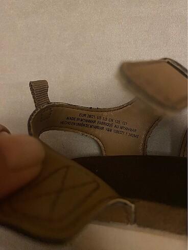 21 Beden H&M bebek sandalet