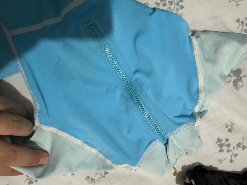 Çocuk Mavi Baskılı Kısa Kollu Mayo - Görsel 2