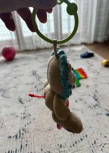 Renkli Aslan Diş Kaşıyıcı ve Çıngırak Oyuncak - Görsel 2