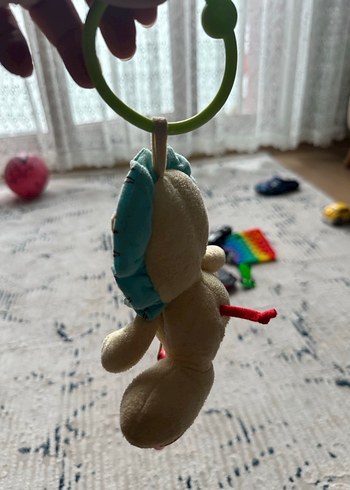 Renkli Aslan Diş Kaşıyıcı ve Çıngırak Oyuncak - Görsel 3