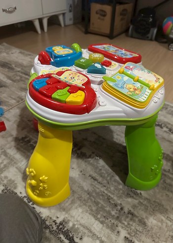 Renkli Çok Fonksiyonlu Eğitici Aktivite Masası - Görsel 3