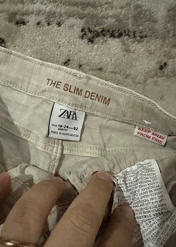 Gri Erkek Çocuk Denim Pantolon - Görsel 2