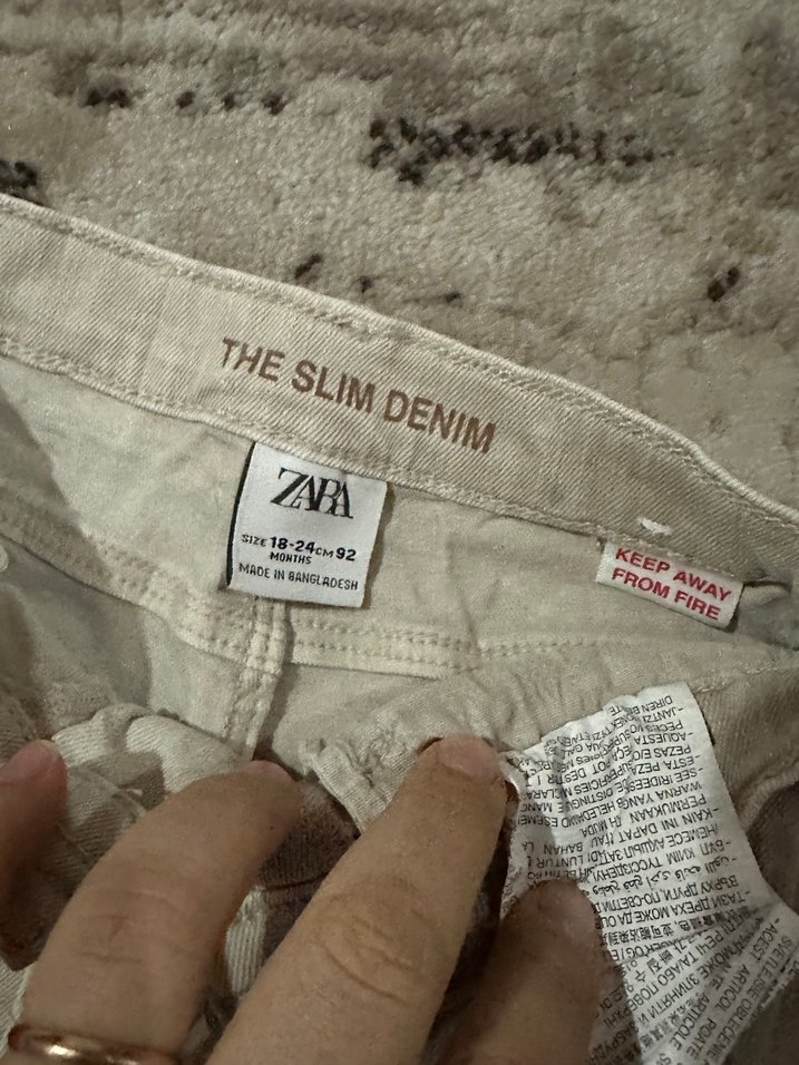 Gri Erkek Çocuk Denim Pantolon - Görsel 2