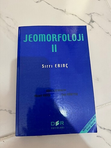  Sırrı erinç coğrafya jeomorfoloji