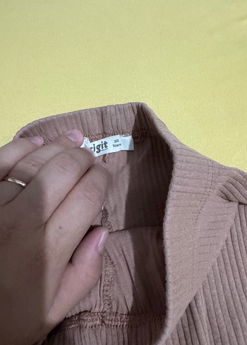Civil Kız Çocuk Bol Kesim Pamuklu Tayt Seti