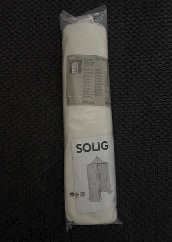 Beyaz Bohem Perde cibinlik SOLIG - Görsel 3