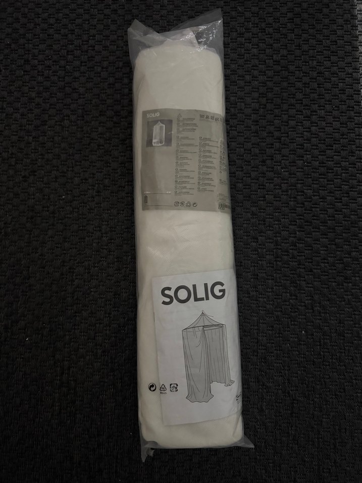 Beyaz Bohem Perde cibinlik SOLIG - Görsel 3