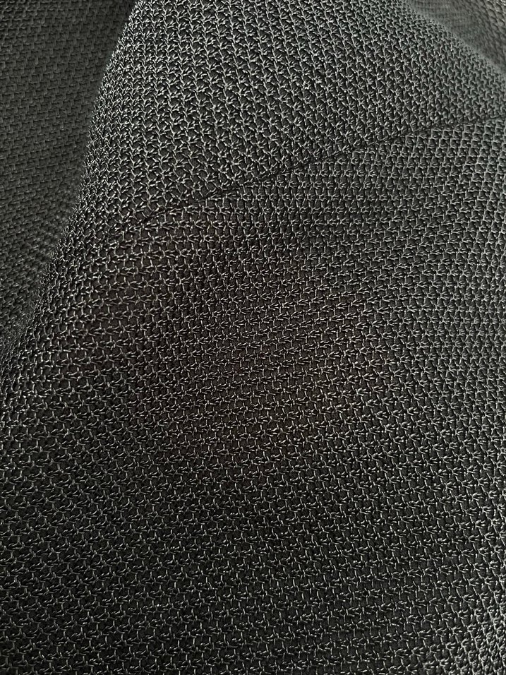 Siyah Uzun V Yaka Fitted Gotik Elbise - Görsel 4