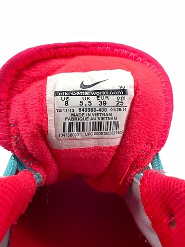 39 Beden turkuaz Renk Nike Spor Ayakkabı %70 İndirimli.