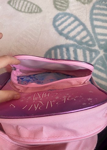 Pembe elsalı Frozen Okul Çantası