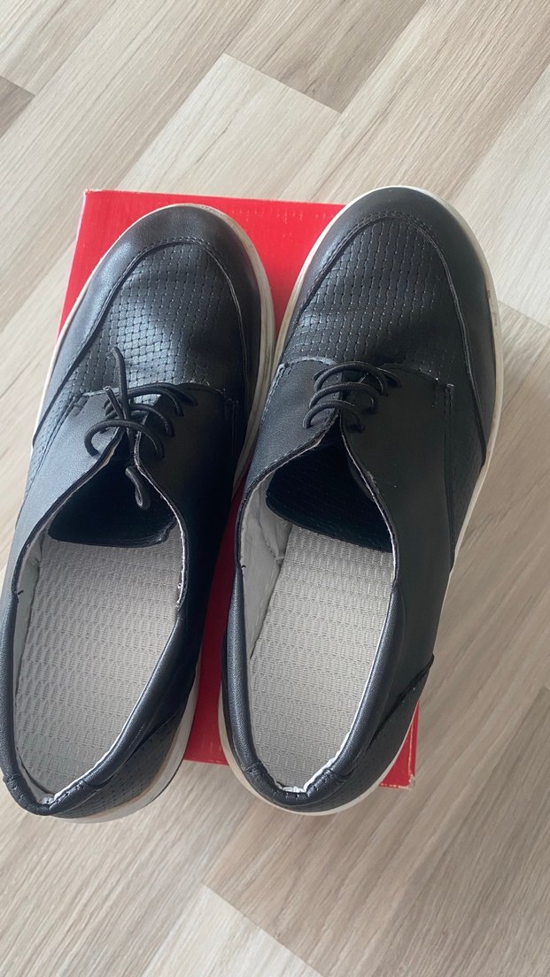 Siyah Erkek çocuk  Klasik Günlük Ayakkabı - Görsel 4