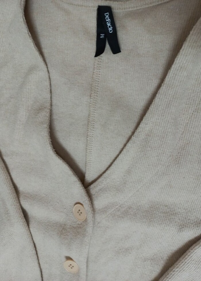 Defacto  crop hırka - Görsel 3