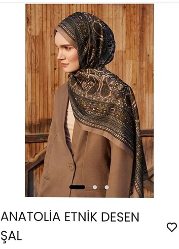 Etnik Desen Şal 