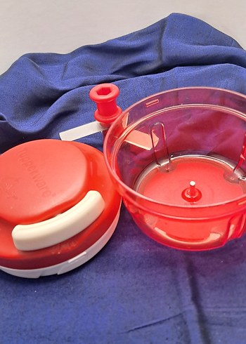  Beden kırmızı Renk Tupperware mini sef dograyıcı