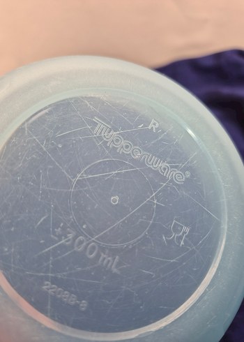 Tupperware 300ml saklama kabı. Kapağı yoktur. Yedek parça.#tuppe - Görsel 6