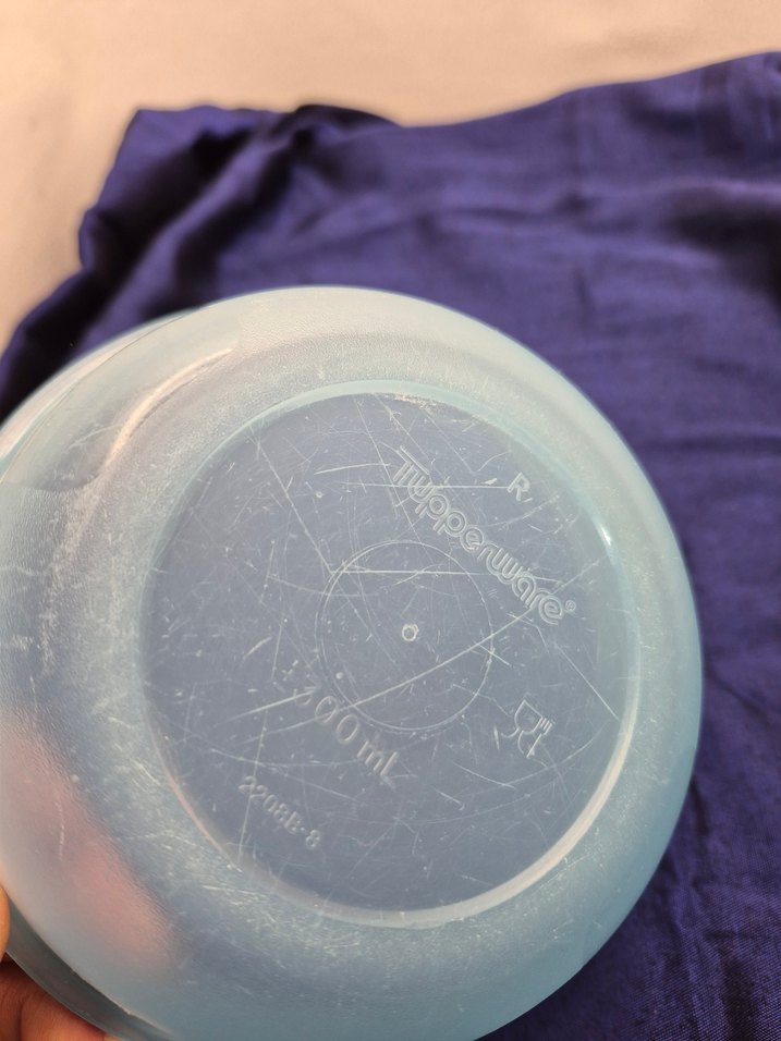 Tupperware 300ml saklama kabı. Kapağı yoktur. Yedek parça.#tuppe - Görsel 4