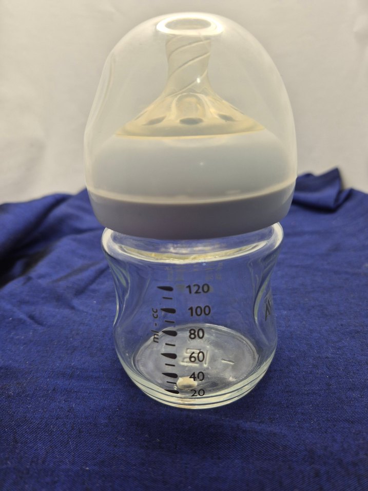 Philips Avent 120ml 1 numara cam biberon. - Görsel 4