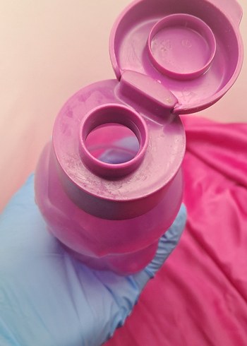 Tupperware figürlü eco suluk. Yeni gibidir - Görsel 5
