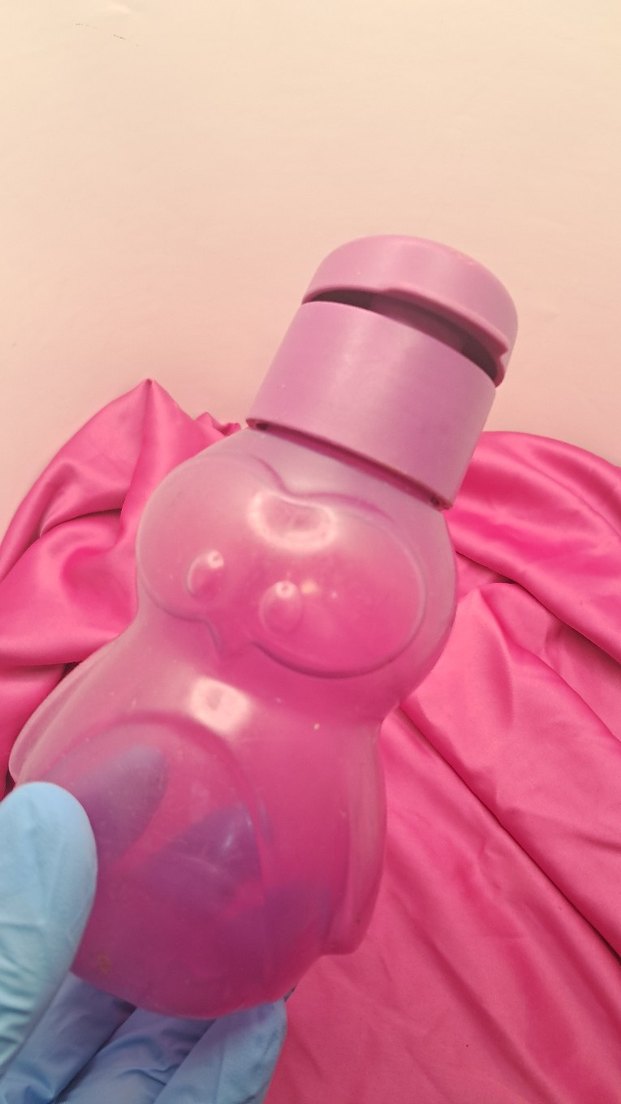 Tupperware figürlü eco suluk. Yeni gibidir - Görsel 3