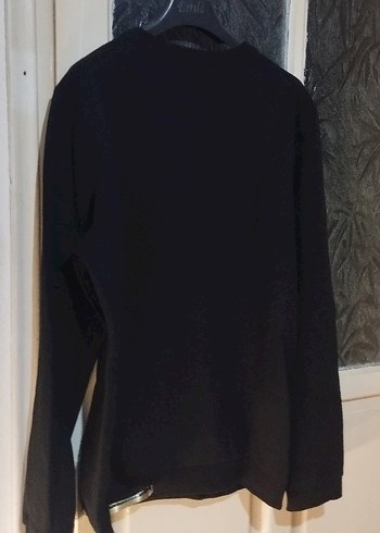 Siyah Erkek Sweatshirt - Görsel 3