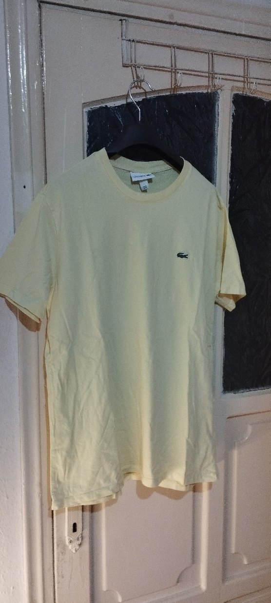 Sarı Keten Erkek Polo Tişört - Görsel 4