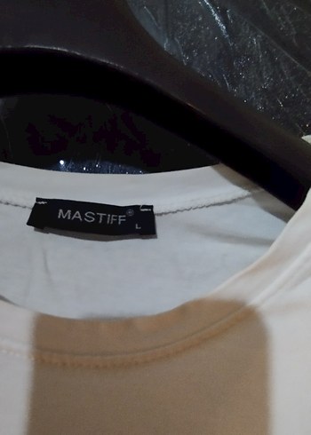 Baskılı Beyaz Oversize Erkek Tişört - Görsel 2