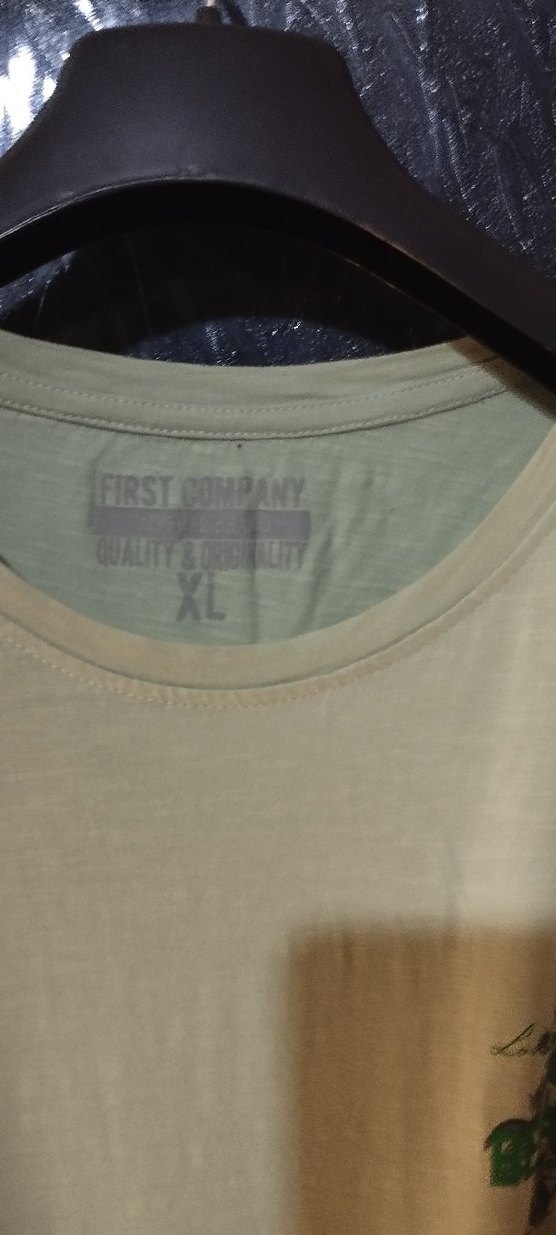 Erkek Gri Baskılı Kısa Kollu Tişört - Görsel 3