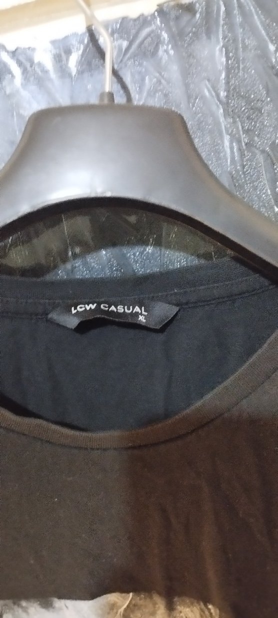 Siyah Baskılı Erkek Tişört - Görsel 3