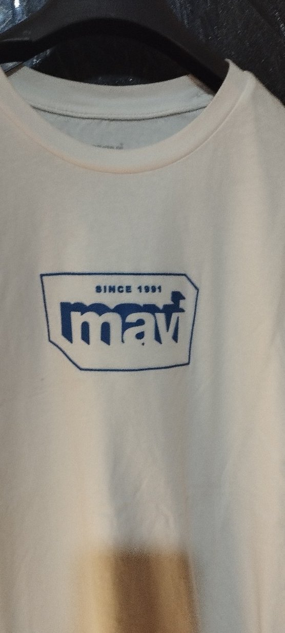 Beyaz Oversize Baskılı Erkek Tişört - Görsel 2