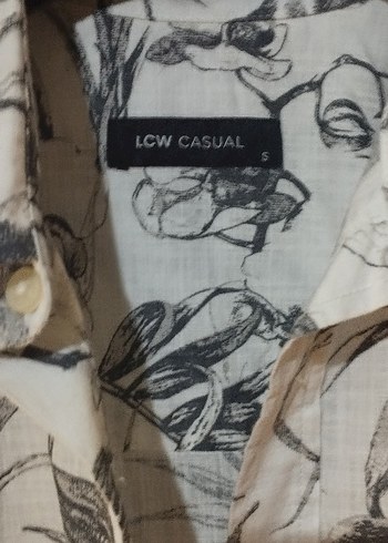 Gri Desenli Erkek Keten Gömlek - Görsel 3