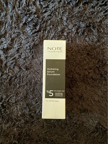 Note serum fondeten