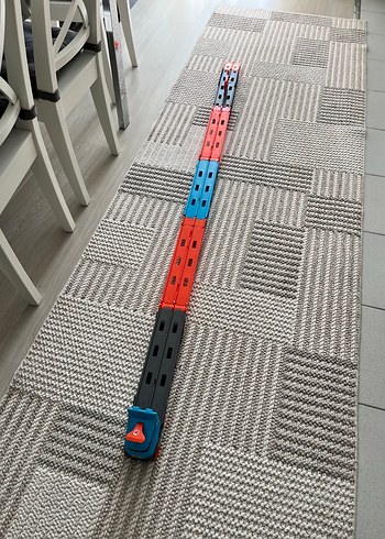Beden Hotwheels tırMavi-Kırmızı Oyuncak Kamyon