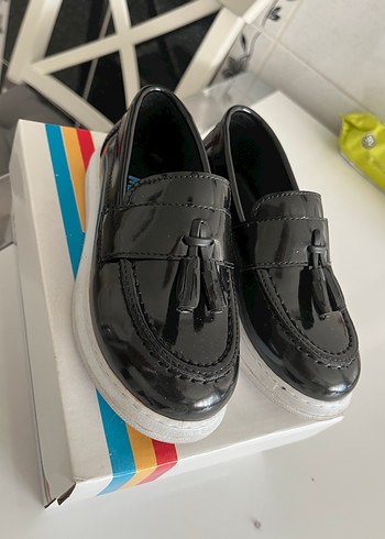 Püsküllü Siyah Erkek Çocuk Ayakkabısı - Görsel 6