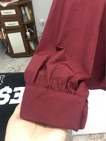 m Beden bordo Renk Gömlek