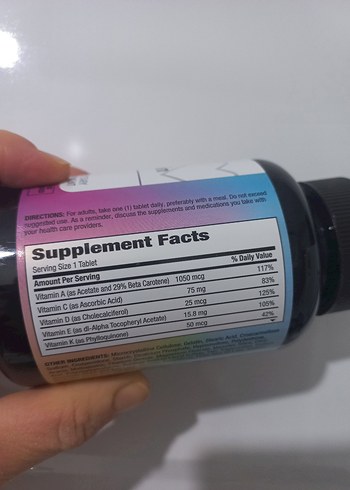 Kadınlar için Günlük Multivitamin 120 Tablet - Görsel 3