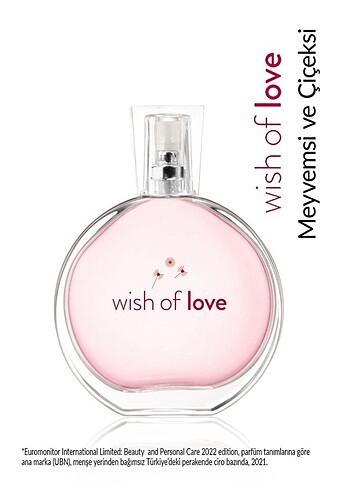 Beden Avon Wish of Love Kadın Parfüm EDT 50 ML