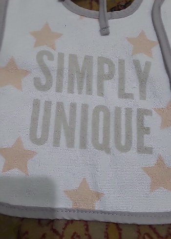 Gri Desenli Bebek Önlükleri 3'lü Set - Görsel 3