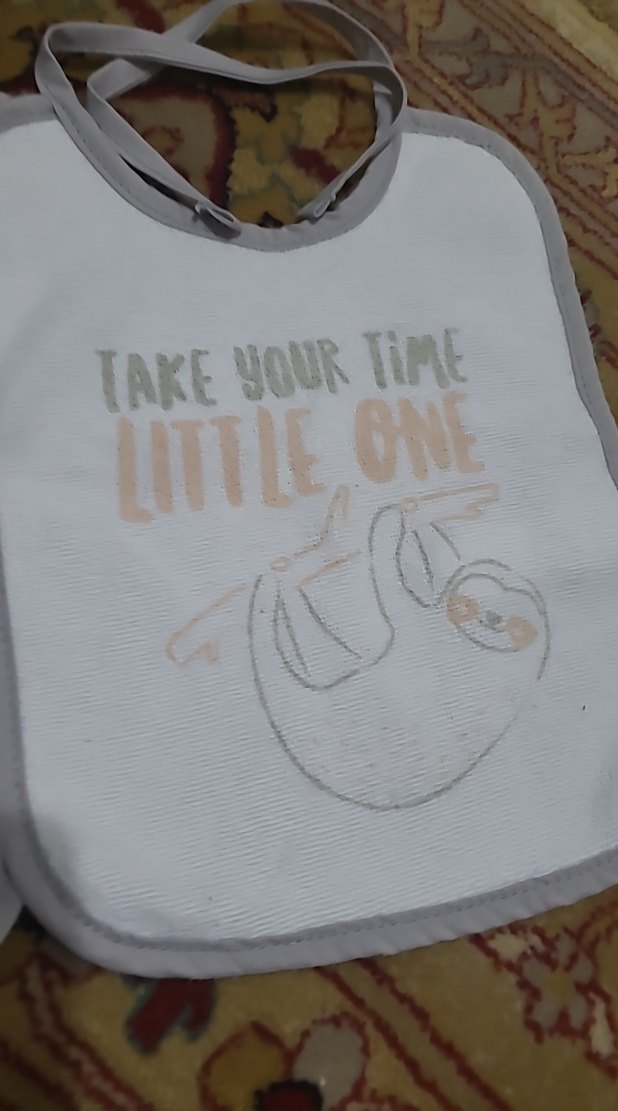 Gri Desenli Bebek Önlükleri 3'lü Set - Görsel 4