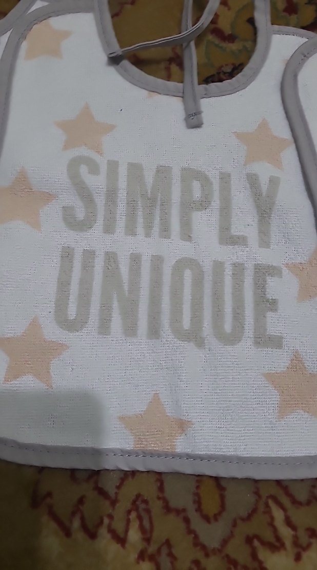 Gri Desenli Bebek Önlükleri 3'lü Set - Görsel 3