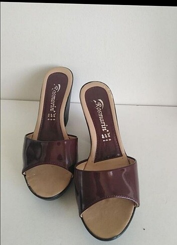 39 Beden bordo Renk Bordo terlik