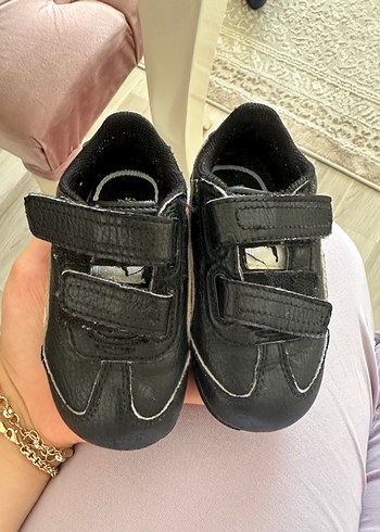 Çocuk Siyah Puma Spor Ayakkabı - Görsel 3