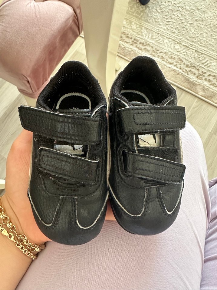 Çocuk Siyah Puma Spor Ayakkabı - Görsel 3